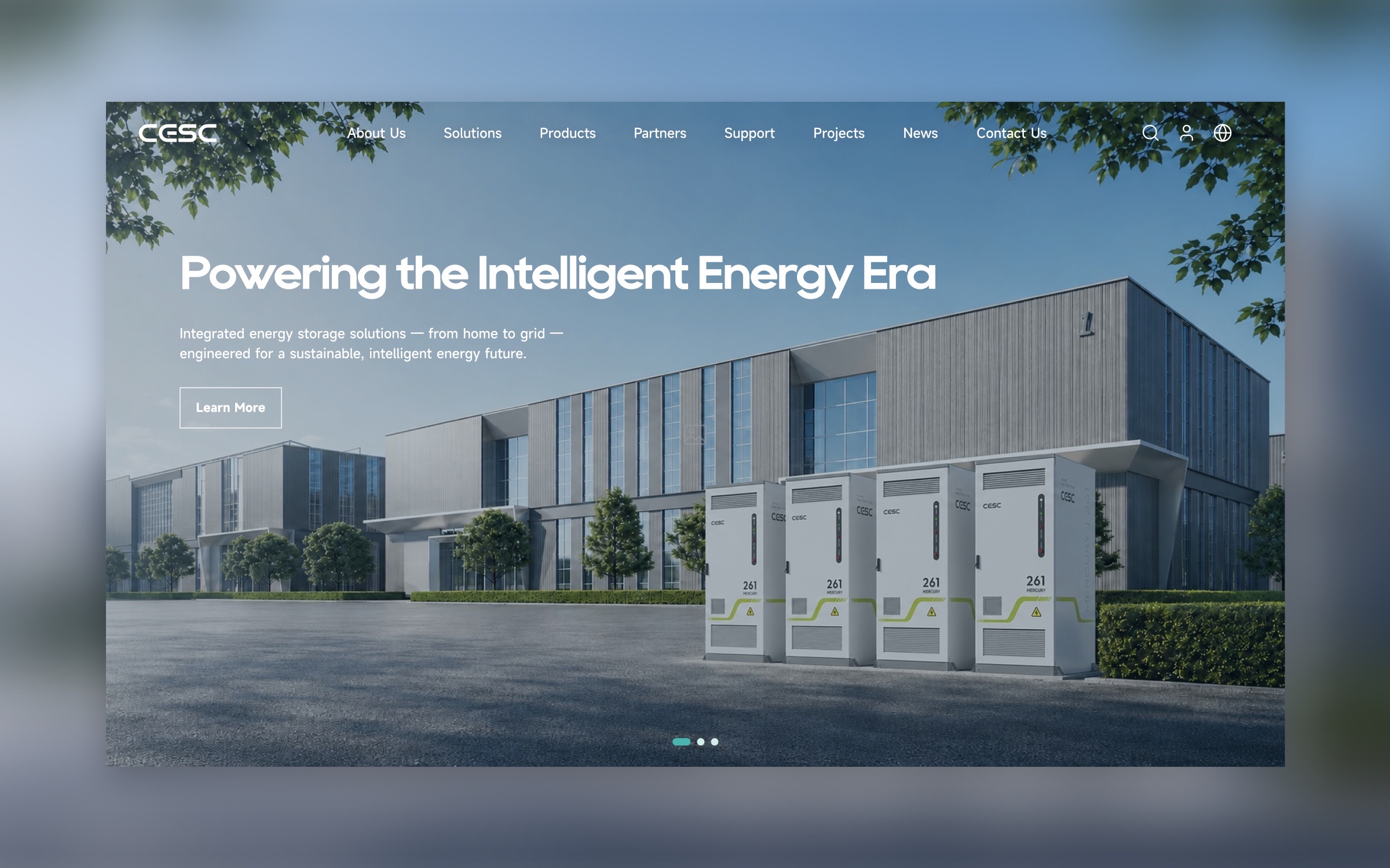 CESC Energy Storage website